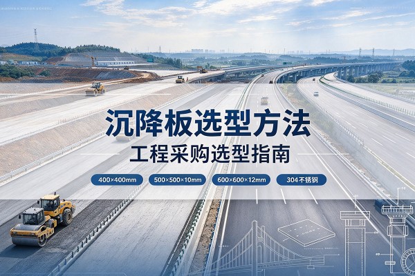 石嘴山沉降板选择方法