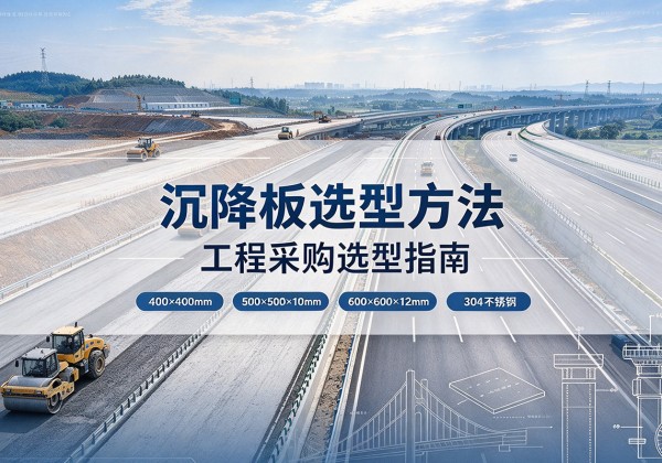 石嘴山沉降板选择方法